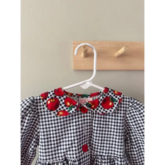 12m. Vintage Apple dress - Picture 2 of 4